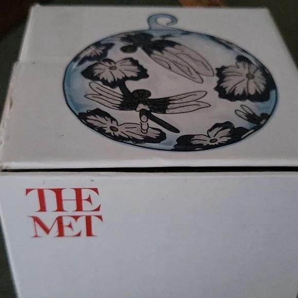The Met, Dragonfly Cloisonne Ornament